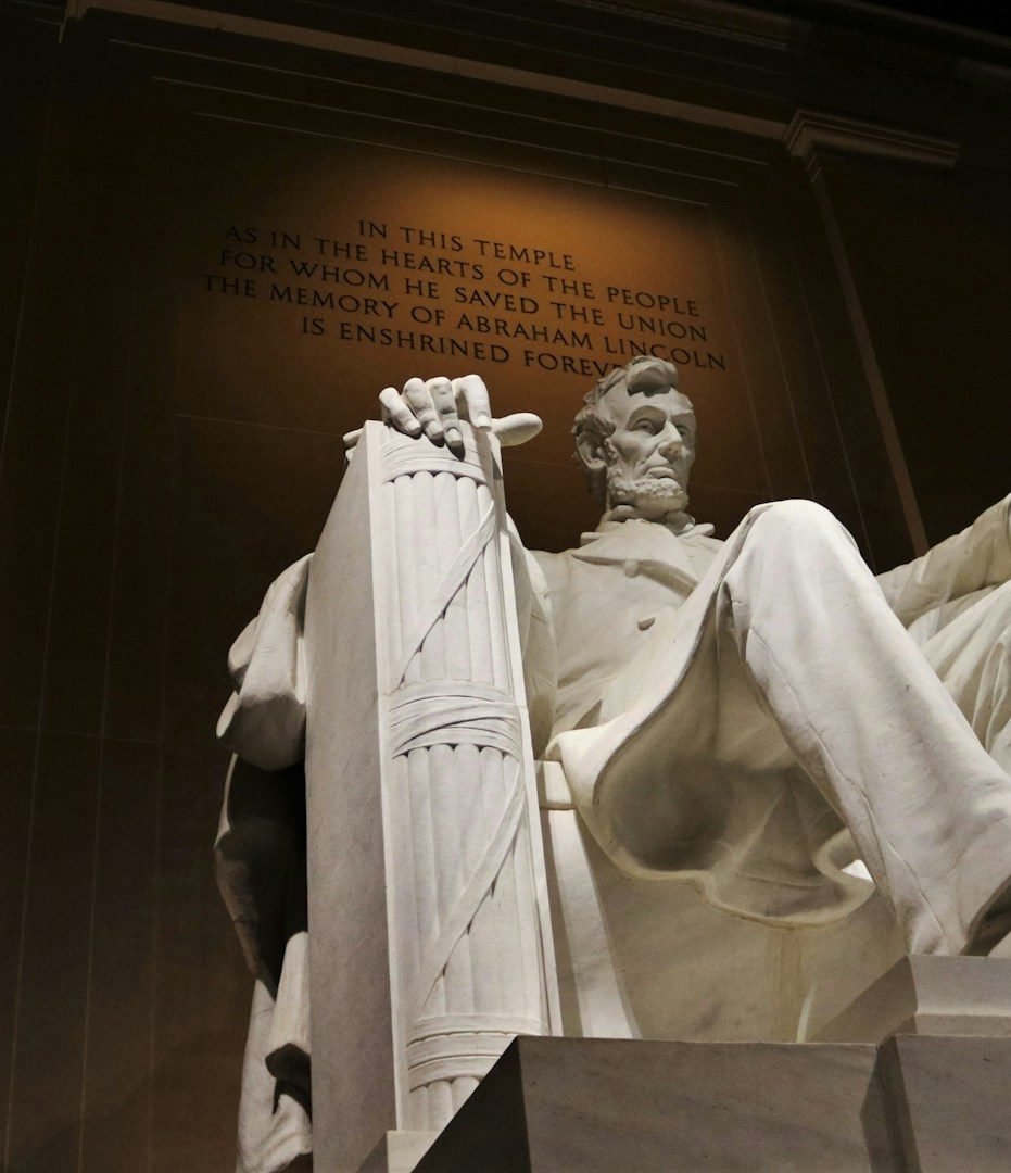 Abraham Lincoln and the Lincoln Memorial